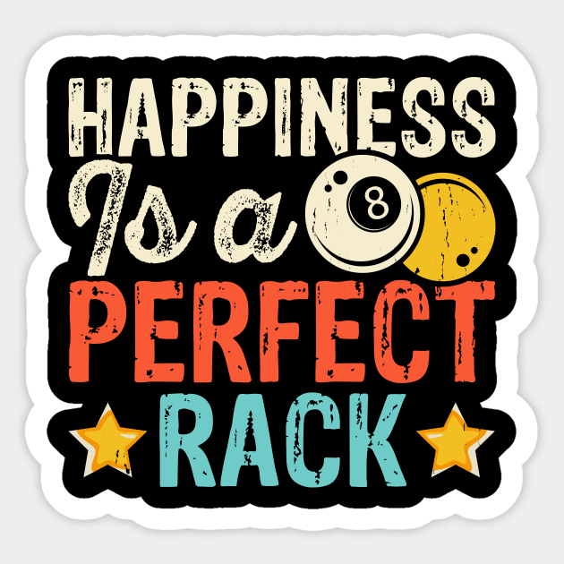 Happiness Is A Perfect Rack T shirt For Women Man T-Shirt Sticker by QueenTees